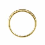 Pierścionek złoty ring z diamentami laboratoryjnymi RR5 - obrazek 2