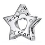 Zawieszka do bransoletki charms gwiazdka Lucky Star